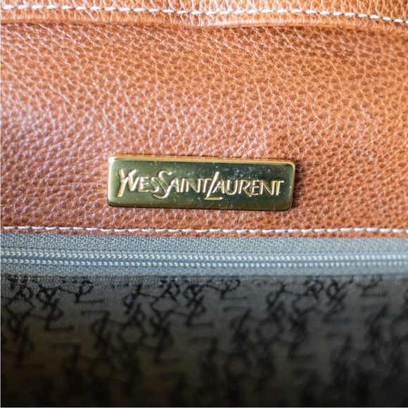 Authentic Vintage YSL Crossbody Messenger Bag - Picture 4 of 16